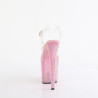 Pleaser BEJEWELED-808RRS Rose Strass High Heels Pole Shoes