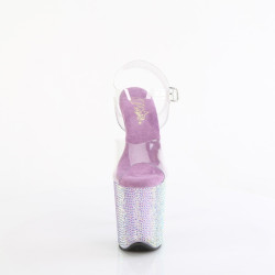 Pleaser BEJEWELED-808RRS Lavender Strass Pole Dance Shoes
