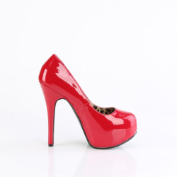 Bordello TEEZE-06 Red Patent Sale Women
