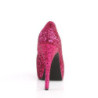 Pleaser Pink Label TEEZE-06GW Pink Glitter Pumps Men