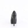 Pleaser Pink Label TEEZE-06W Black Vegan Pumps Men