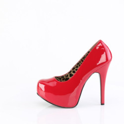 Pleaser Pink Label TEEZE-06W Red Patent Pumps Men