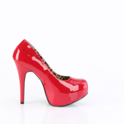 Pleaser Pink Label TEEZE-06W Red Patent Pumps Men