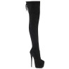 Pleaser JUBILANT-3007FS Laced Overknee Boots