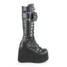 Demonia KERA-200 Black Vegan Platform Shoes Women