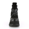 Demonia NEPTUNE-126 Black Vegan Platform Men Boots