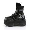 Demonia NEPTUNE-126 Black Vegan Platform Men Boots