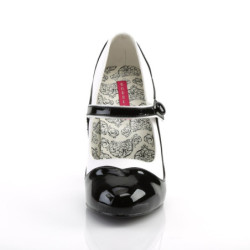 Bordello TEMPT-07 Black White Vegan Sale Women