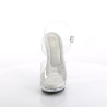 Fabulicious LIP-108 Transparent High Heeled Sandals