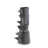 Demonia SLAY-77 Black Vegan Platform Ankle High Boots