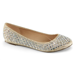 Fabulicious TREAT-06 Nude Glitter Mesh Fabric Sale Women