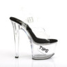 Pleaser TIPJAR-708-5 Black Insole High Heel Stripper Shoe