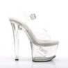 Pleaser TIPJAR-708-5 White Insole High Heel Stripper Shoe