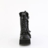 Demonia TRASHVILLE-218 Black Vegan Platform Men Boots