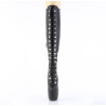 Pleaser JUBILANT-3012 Black Vegan Over The Knee Boots