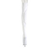 Pleaser BEJEWELED-3011-7 White Hologram Patent Strass