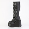 Demonia TRANSFORMER-800 Vegan Platform Knee High Boots