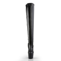 Pleaser ADORE-3000 Vegan Platform Over The Knee Boots