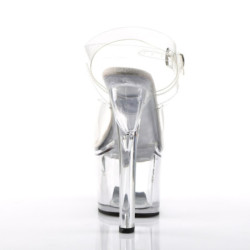 Pleaser TREASURE-708 Clear High Heels Stripper Shoes