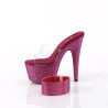 Pleaser BEJEWELED-712RS Transparent Purple Strass Sale