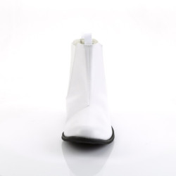 Funtasma TROOPER-12 White Vegan 70s Disco Boots Men