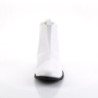 Funtasma TROOPER-12 White Vegan 70s Disco Boots Men