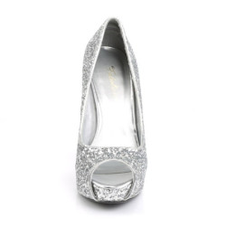 Fabulicious TWINKLE-18G Silver Glitter Sale Women