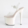 Pleaser UNICORN-708LG Unicorn Heeled Pole Dance Shoes