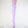 Pleaser ADORE-3000 Lavender Platform Over The Knee Boots