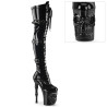Pleaser RAPTURE-3028 Buckle Extreme Thigh High Boots