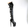 Pleaser RAPTURE-3028 Buckle Extreme Thigh High Boots
