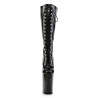 Pleaser INFINITY-2020 Black Extreme Heels Platform Boots