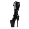 Pleaser INFINITY-2020 Black Extreme Heels Platform Boots