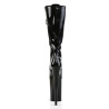Pleaser INFINITY-2020 Black Extreme Heels Platform Boots