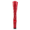 Pleaser INFINITY-2020 Red Extreme Heels Platform Boots