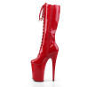 Pleaser INFINITY-2020 Red Extreme Heels Platform Boots