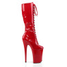 Pleaser INFINITY-2020 Red Extreme Heels Platform Boots