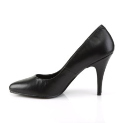 Pleaser VANITY-420 Black Leather Sale Women