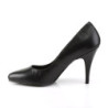 Pleaser VANITY-420 Black Leather Sale Women
