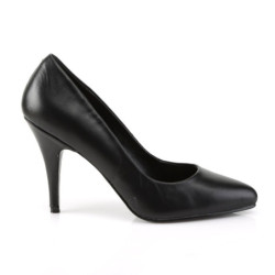 Pleaser VANITY-420 Black Leather Sale Women
