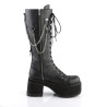 Demonia RANGER-303 Black Vegan Platform Men Boots