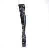 Pleaser BEJEWELED-3011-7 Black Hologram Patent Strass