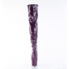 Pleaser ADORE-3000 Purple Platform Over The Knee Boots