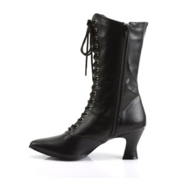 Funtasma VICTORIAN-120 Vegan Victorian Women Ankle Boots