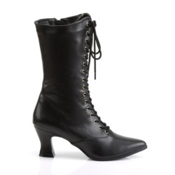 Funtasma VICTORIAN-120 Vegan Victorian Women Ankle Boots