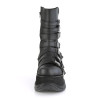 Demonia NEPTUNE-210 Black Vegan Platform Men Boots