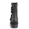 Demonia NEPTUNE-210 Black Vegan Platform Men Boots