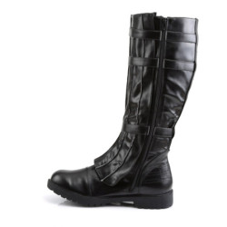 Funtasma WALKER-130 Black Vegan Superhero Men Boots