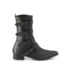 Demonia WARLOCK-110-B Black Vegan Winklepicker Men Boots