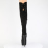 Pleaser JUBILANT-3012FS Suede Laced Over The Knee Boots